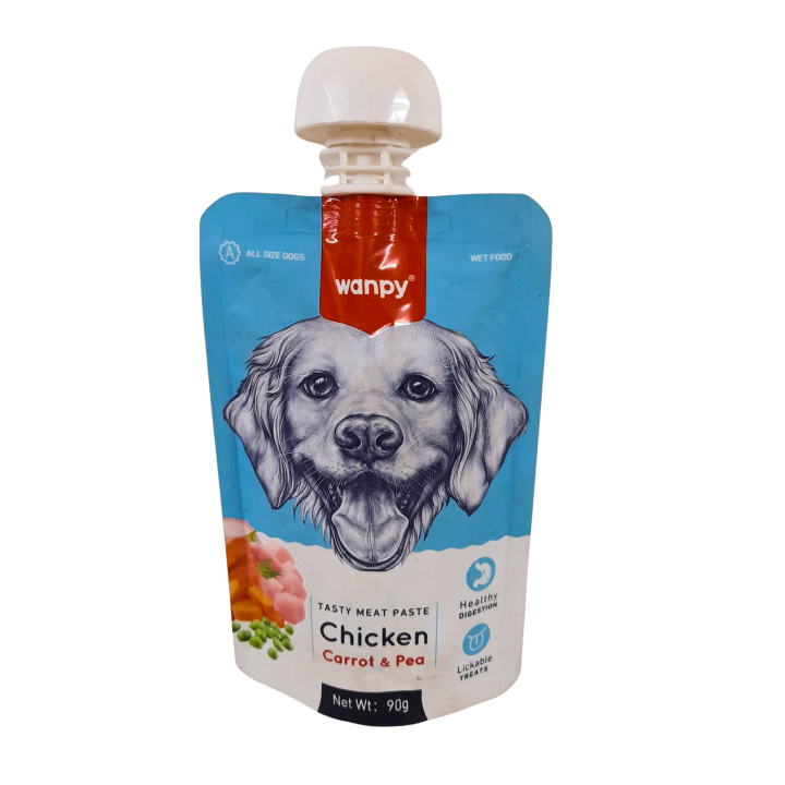 WANPY_WET_DOG_CHICKEN_CARROT_&_PEA_90_GM